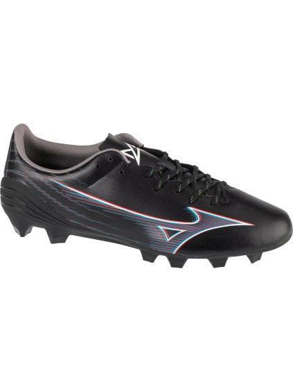 Čierne pánske kopačky Mizuno Alpha Select FG