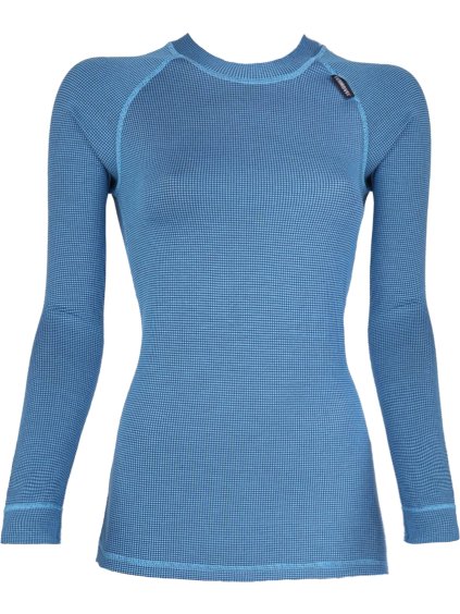 Modré dámske termo tričko