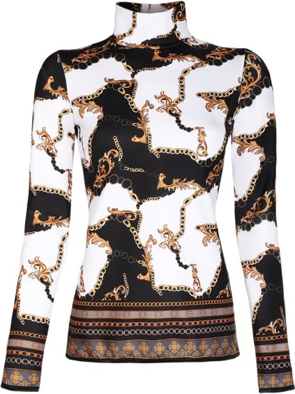 Dámsky funkčný rolák s potlačou