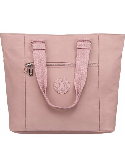 Peterson svetlofialová priestranná shopper taška