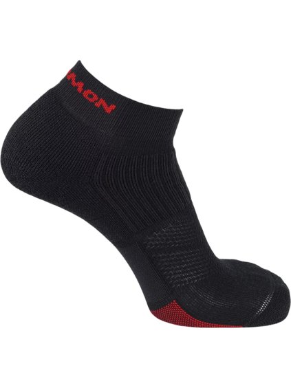 Čierne športové ponožky Salomon X Ultra Ankle Socks