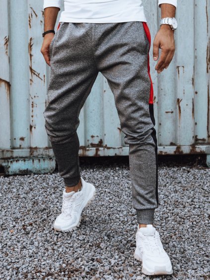 Pánske tmavosivé tepláky