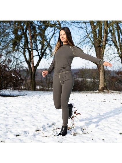 Khaki dámske spodky