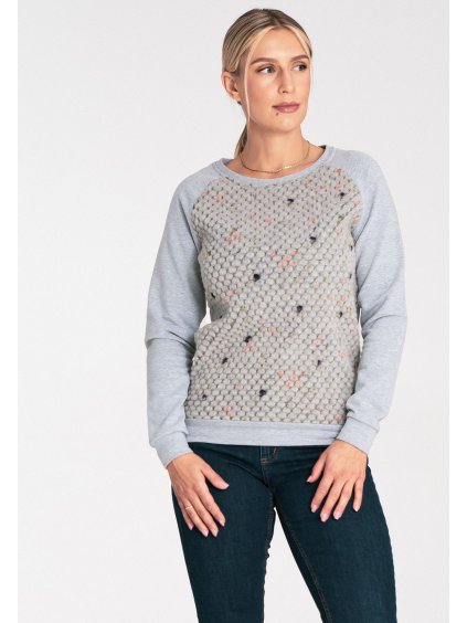 Dámska sivá mikina