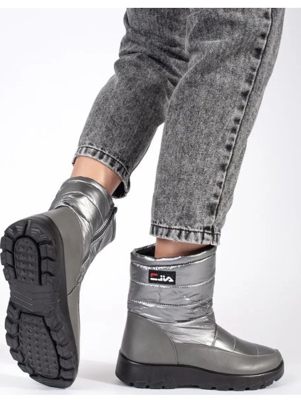 Sivé dámske snehule