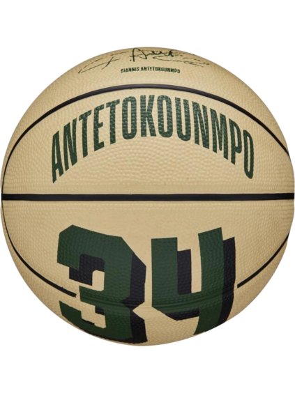 Basketbalová lopta Wilson NBA Player Icon Giannis Antetokounmpo Mini Ball