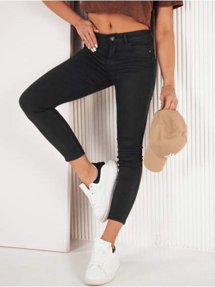 Čierne skinny džínsy LODGE
