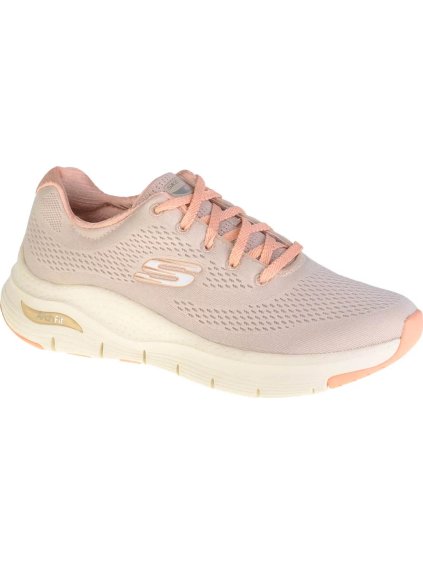 Púdrové dámske tenisky Skechers Arch Fit-Big Appeal