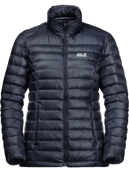 Čierna dámska prešívaná bunda Jack Wolfskin Jwp Down Jkt W