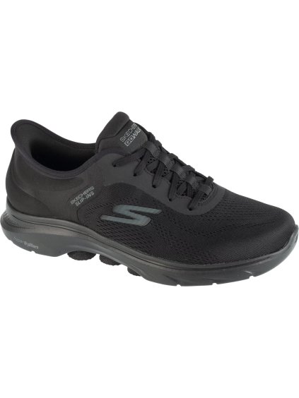 Čierne pánske športové tenisky Skechers Go Walk 7 - Valin
