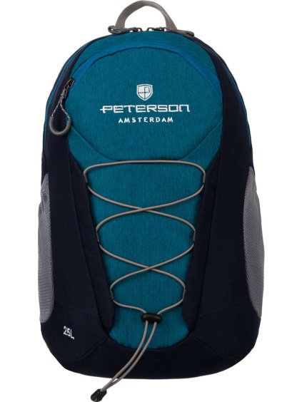 Tyrkysový turistický batoh Peterson