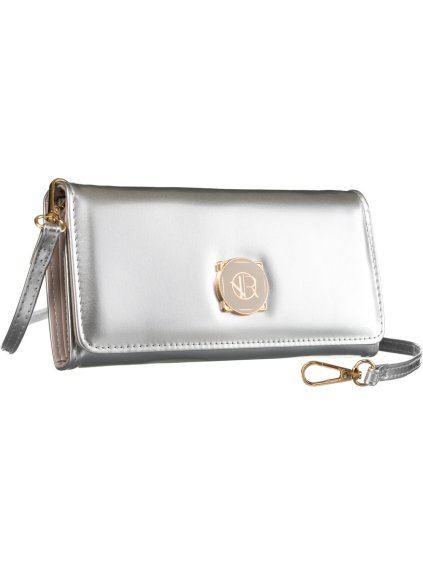 Rovicky Strieborná mini kabelka s vreckom na telefón