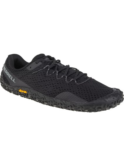 Čierne pánske turistické topánky Merrell Vapor Glove 6