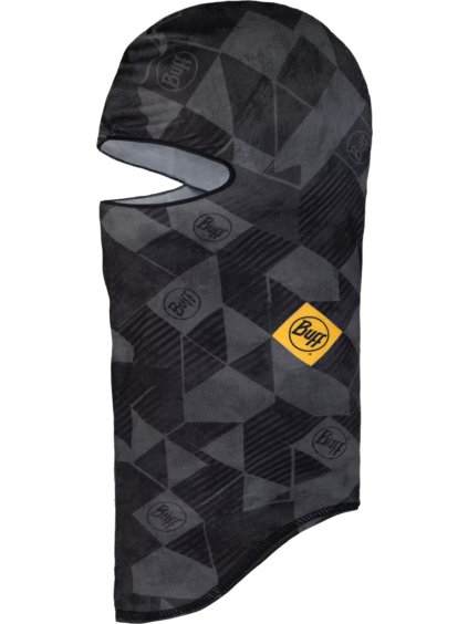 Čierno-sivá dámska kukla Buff EcoStretch Balaclava (Veľkosť ONE SIZE)