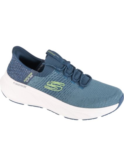 Modré pánske tenisky Skechers Slip-Ins: Edgeride - Raygo