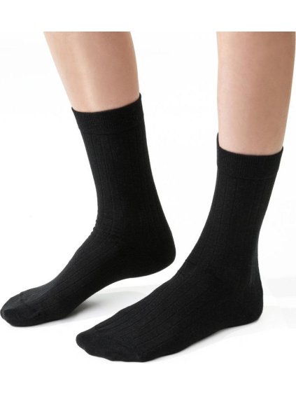 Čierne dámske ponožky Art.053