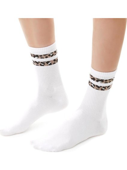 Biele dámske ponožky Art.099