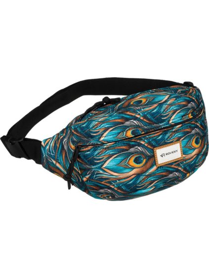 Dámska ľadvinka so vzormi pávích pier Rovicky