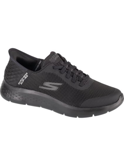 Čierne pánske tenisky Skechers Slip-Ins: Go Walk Flex - Hands Up