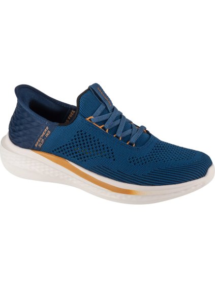 Tmavomodré športové tenisky Skechers Slip-ins: Slade - Quinto