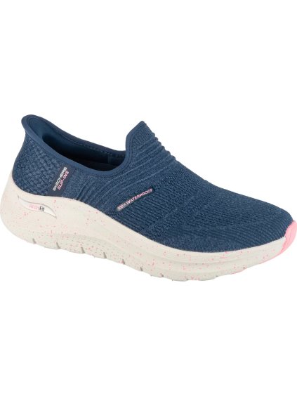 Tmavomodré dámske tenisky Skechers Slip-ins: Arch Fit 2.0 - Right As Rain