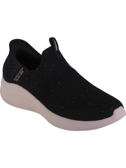 Čierne dámske tenisky Skechers Slip-Ins Ultra Flex 3.0-Shiny Night