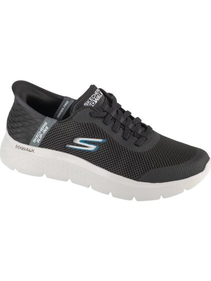 Čierne pánske tenisky Skechers Slip-Ins: Go Walk Flex - Hands Up