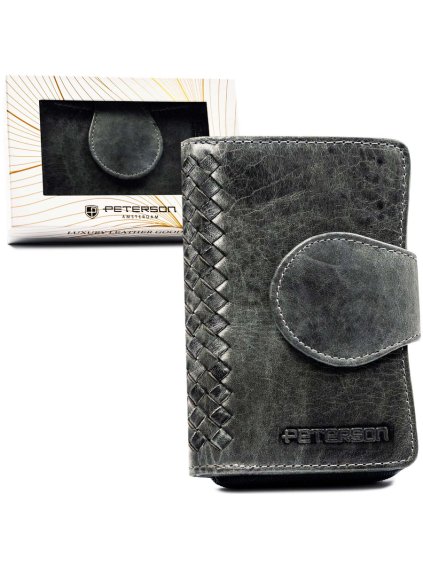 Peterson Sivá dámska vintage peňaženka Y787