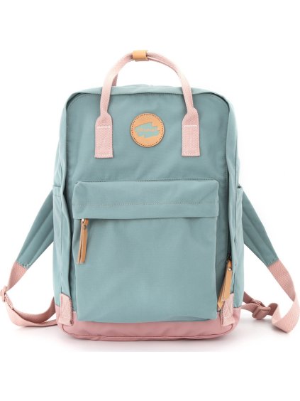 Himawari Mätový dámsky funkčný mestský batoh na notebook