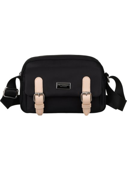 Peterson Malá čierna dámska kabelka cez rameno