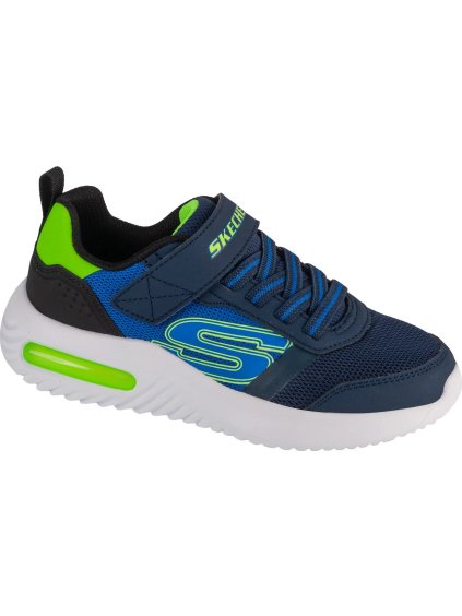 Tmavomodré detské tenisky Skechers Bounder-Tech - Ultravoid