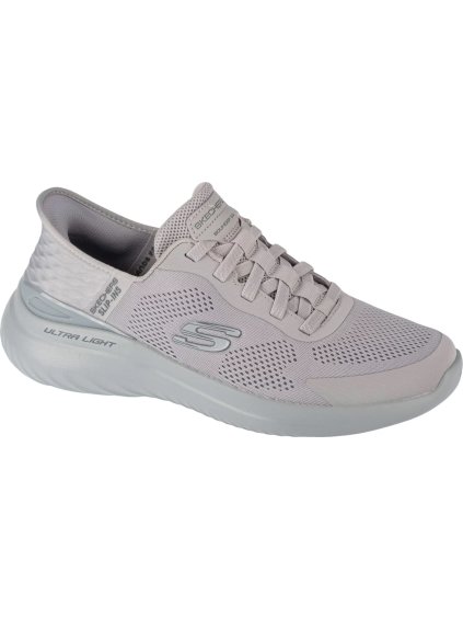 Sivé športové tenisky Skechers Slip-Ins: Bounder 2.0 - Emerged