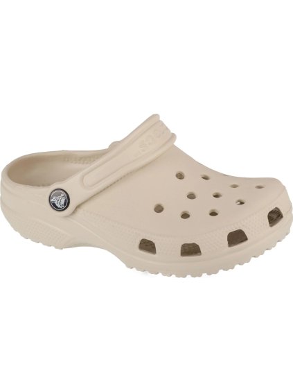 Béžové detské nazuváky Crocs Classic Clog Kids