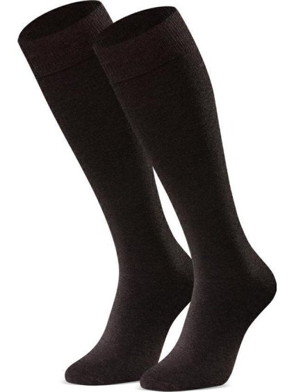 (Veľ. 44/46) Hnedé melanž pánske podkolienky Art. 027