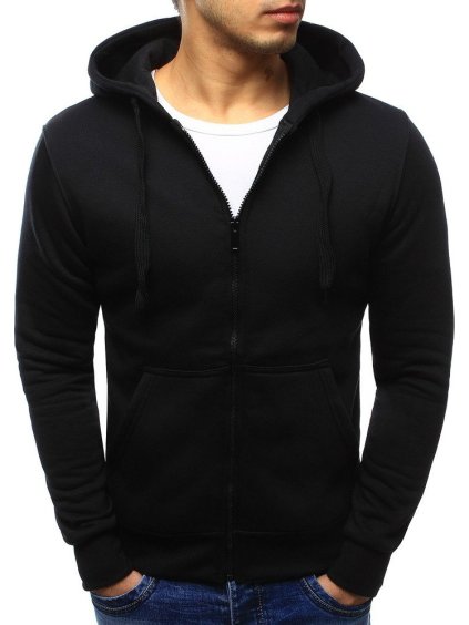 (Veľ. 2XL) Pánska čierna mikina