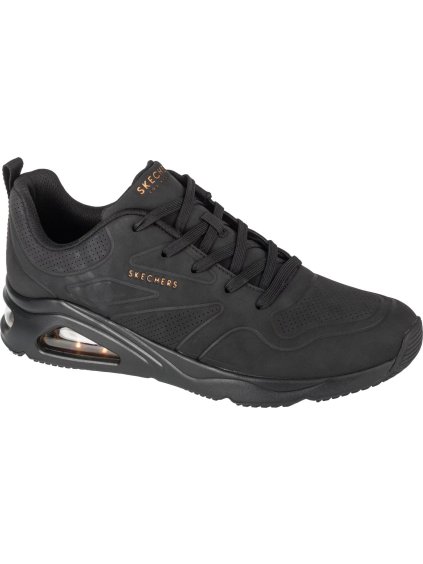 Čierne dámske tenisky Skechers Tres-Air Uno - Ah-Mazing