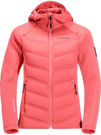Broskyňová dámska športová bunda Jack Wolfskin Tasman Jkt W