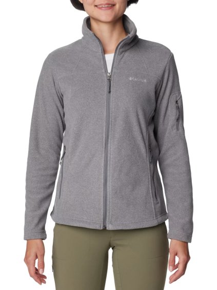 Sivá fleecová mikina Columbia Fast Trek II Jacket
