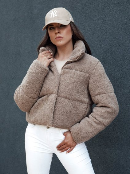 Dámska camel krátka bunda CELESTIAL