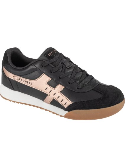 Čierne dámske tenisky Skechers Zinger - Metallic Roads