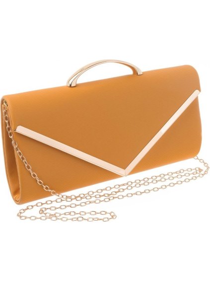 Lorenti žltá dámska listová kabelka