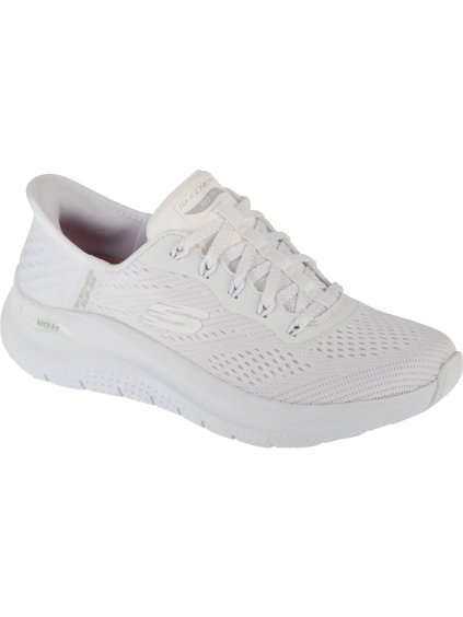 Biele dámske športové tenisky Skechers Slip-Ins: Arch Fit 2.0 - Easy Chic