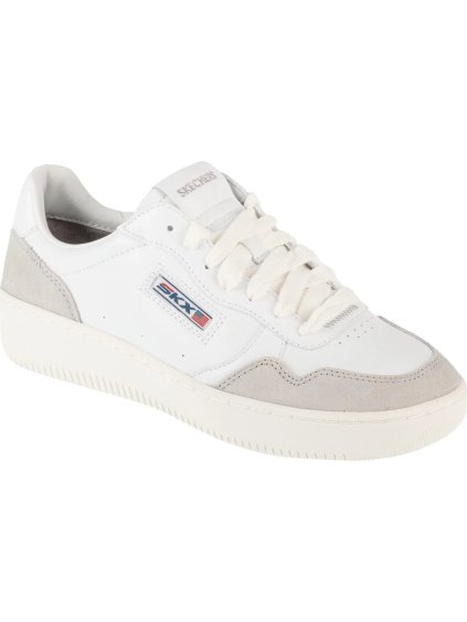 Bielo-sivé dámske tenisky Skechers Sport Court 2.0 - On The Block