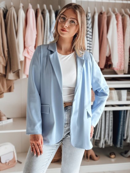 Svetlomodrý dámsky blejzer RESIDAL