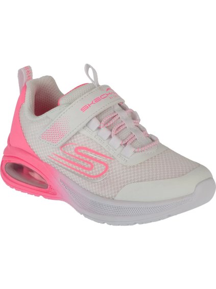 Smotanovo-ružové detské tenisky Skechers Microspec Max Advance - Fly 3