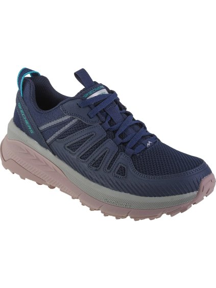 Tmavomodré trailové tenisky Skechers Switch Back - Cascades