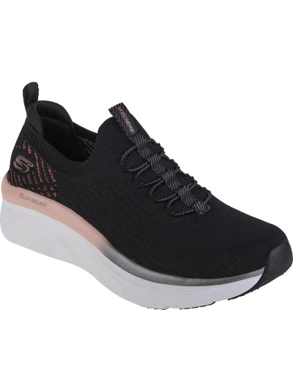 Čierne tenisky Skechers D'Lux Walker Let It Glow