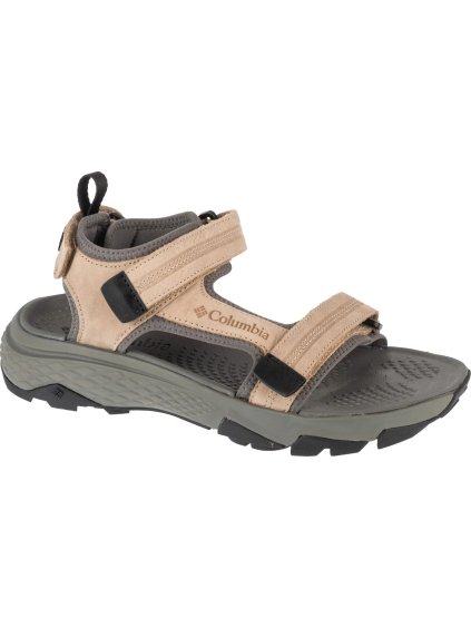 Béžové pánske športové sandále Columbia Peakfreak Rush Sandal Lea