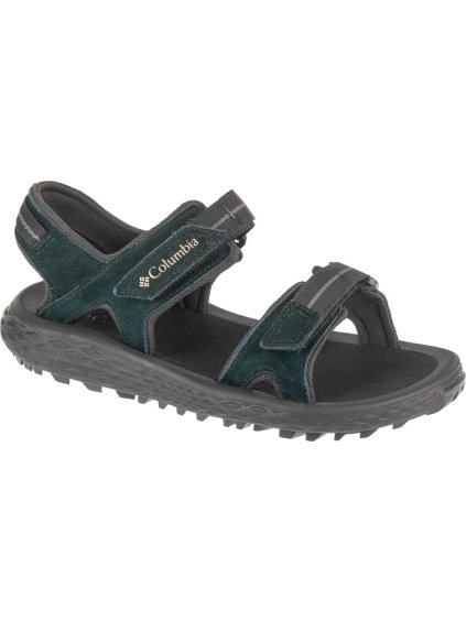 Čierne dámske športové sandále Columbia Konos Hiker 2-Strap Sandal W