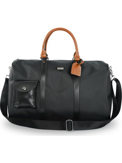 Štýlová a funkčná čierna cestovná taška
